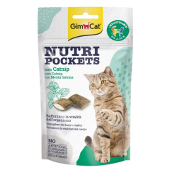 Gimcat Nutri Pockets Catnip Otlu Multivitamin Kedi Ödül Tableti 60 Gr