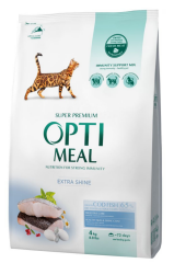 Optimeal Extra Shine Morina Balıklı Yetişkin Kedi Maması 4 Kg