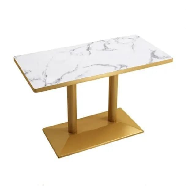 Cafe & Restaurant Masa Ayak Modeli Gold Kaplamalı