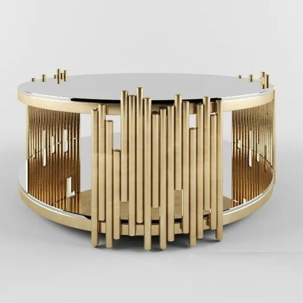 Orta Sehpa Gold Kaplama