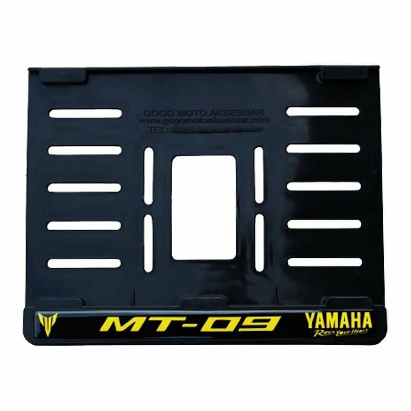 YAMAHA MT-09 UYUMLU 1 PLASTİK (15x24 cm) KIRILMAZ PLAKALIK