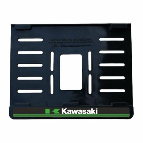 KAWASAKİ UYUMLU 3 PLASTİK (15x24 cm) KIRILMAZ PLAKALIK