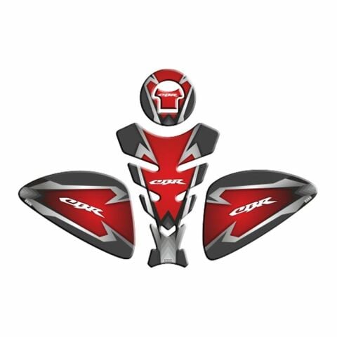 HONDA CBR 125cc-250cc 2005 - 2018 UYUMLU Tank Pad Set 002