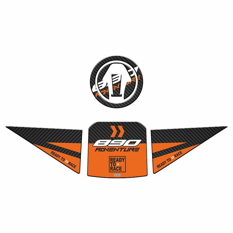 KTM 890 ADVENTURE 2020 - 2022 UYUMLU TANK PAD SET 002