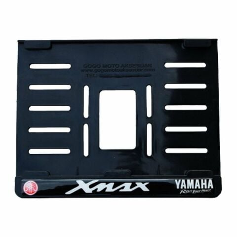 YAMAHA XMAX UYUMLU 3 PLASTİK (15x24 cm) KIRILMAZ PLAKALIK