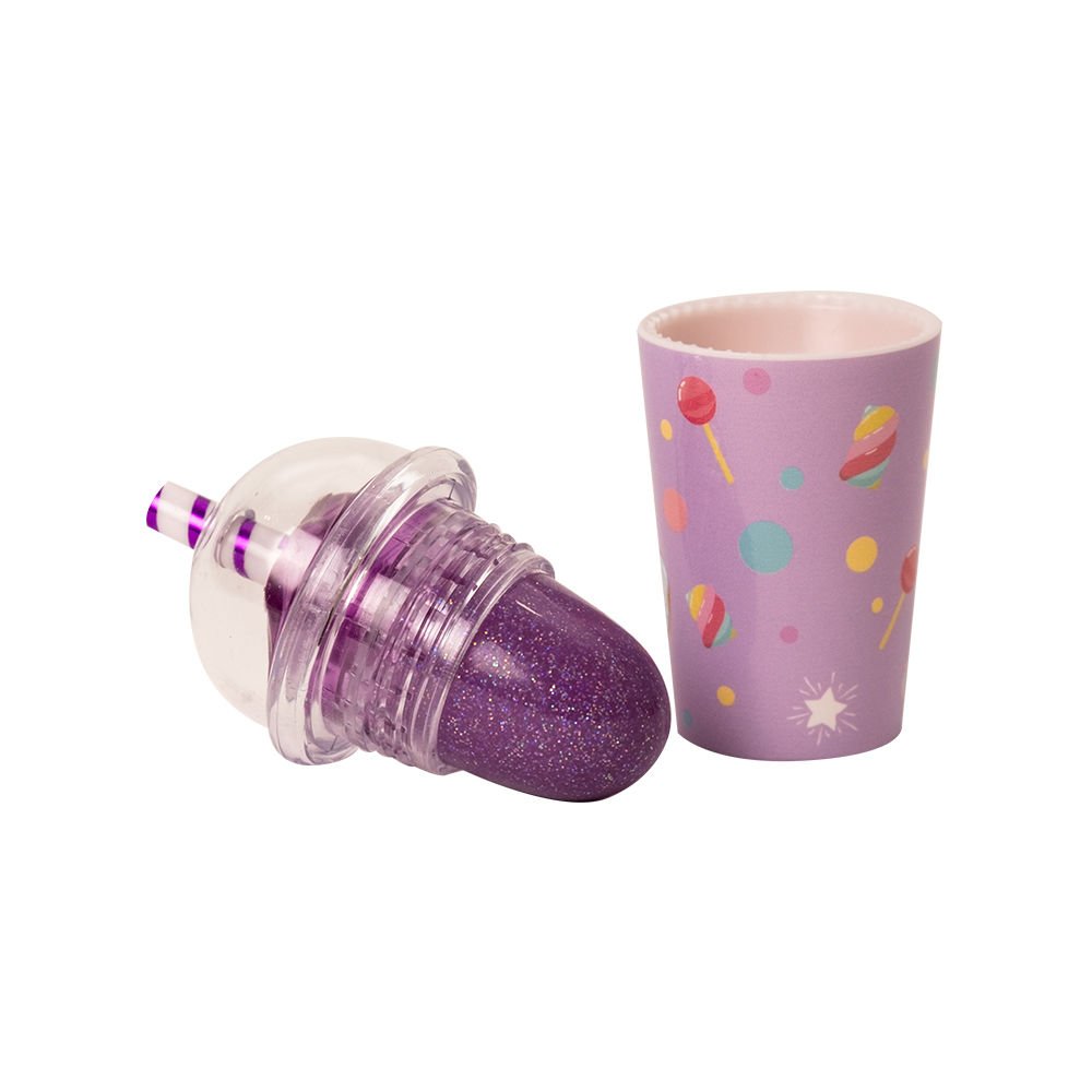 Cupcake Desenli Üzüm Aromalı Dudak Balm