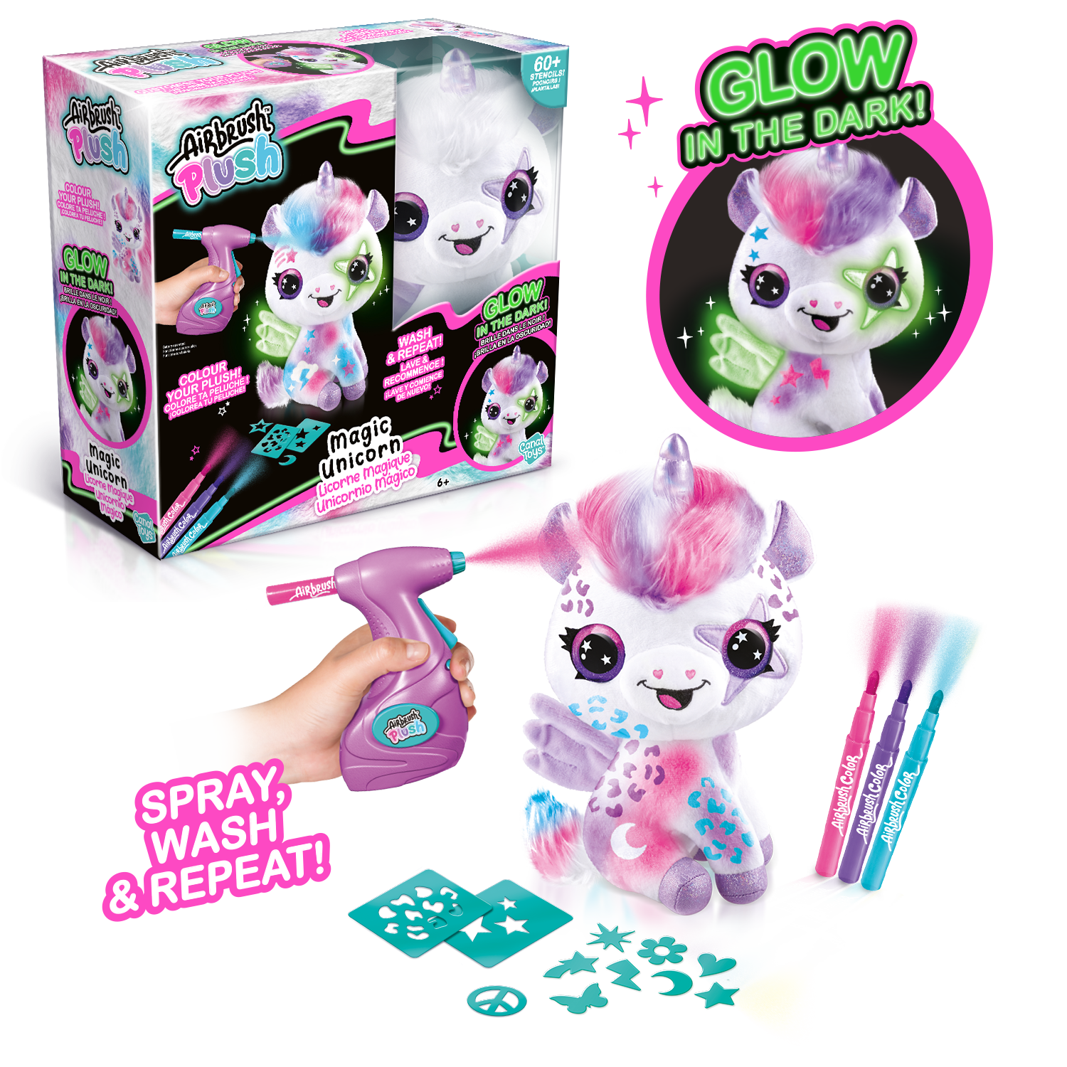 Karanlıkta Parlayan Unicorn