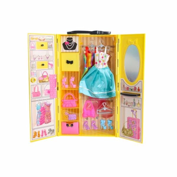 ACCESSORY WARDROBE SET YELLOW