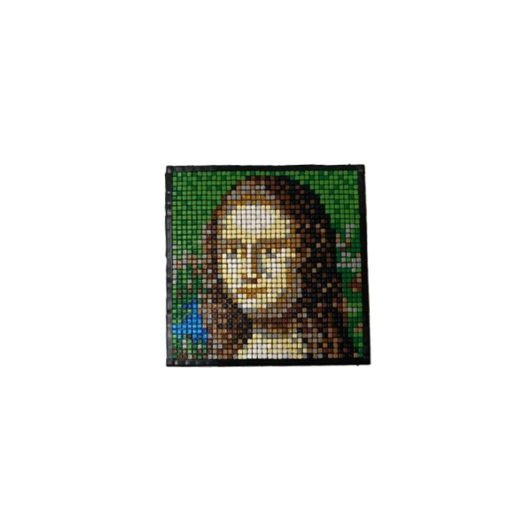 Flexi Piksel Sanat Kiti 20x20cm - Mona Lisa