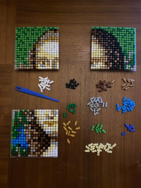 Flexi Piksel Sanat Kiti 20x20cm - Mona Lisa