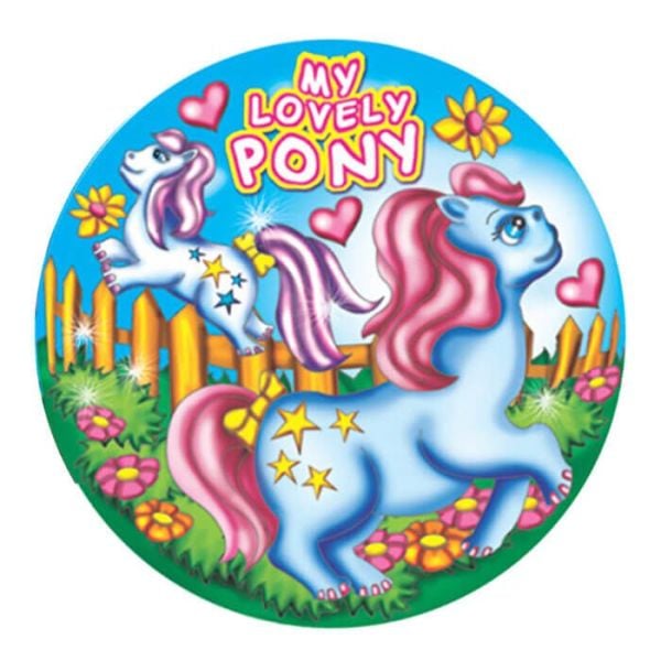 Renkli Baskılı Plastik Top  12 cm