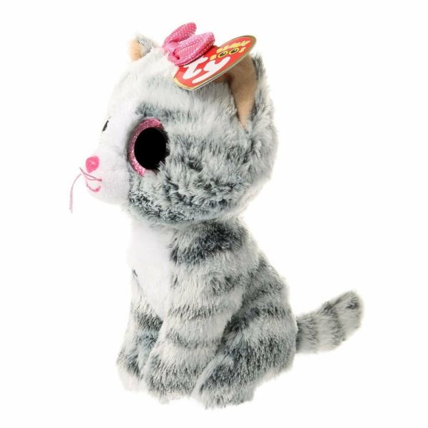 Kiki - Gri Çizgili Kedi 15 cm.