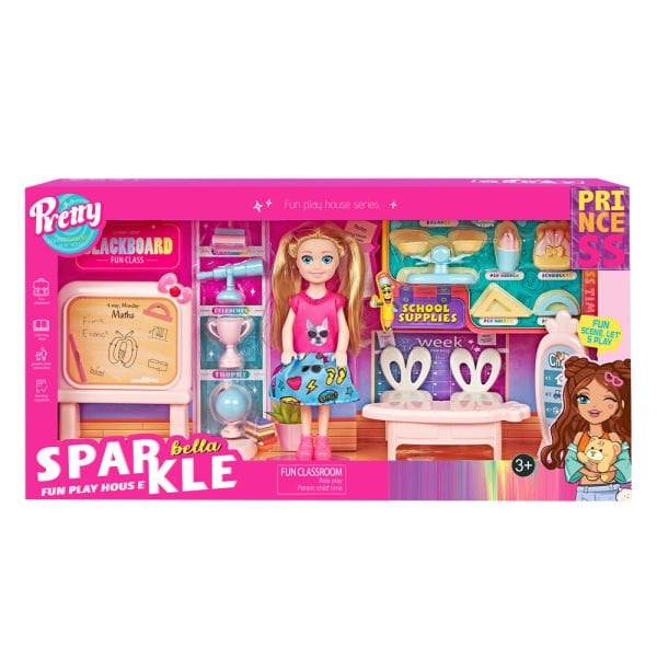 Sparkle Bella Princess Eğlenceli Sınıf Seti