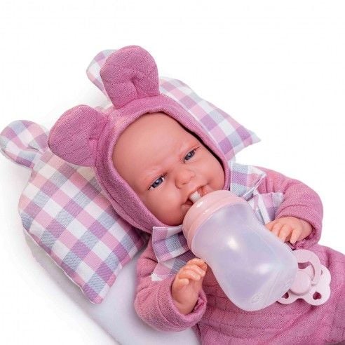 Recian Nacida Baby Carla Orejitas Con Cojin Cuna