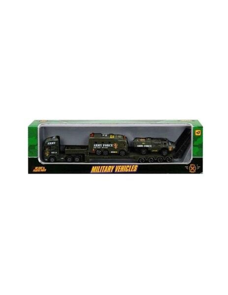 Üçlü Die Cast Set Askeri Araçlar