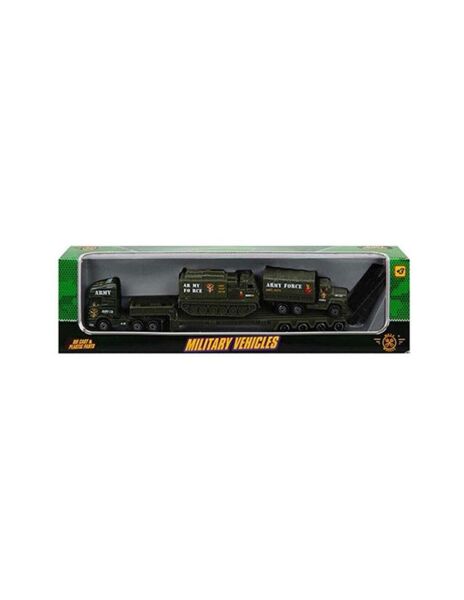 Üçlü Die Cast Set Askeri Araçlar