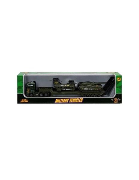Üçlü Die Cast Set Askeri Araçlar