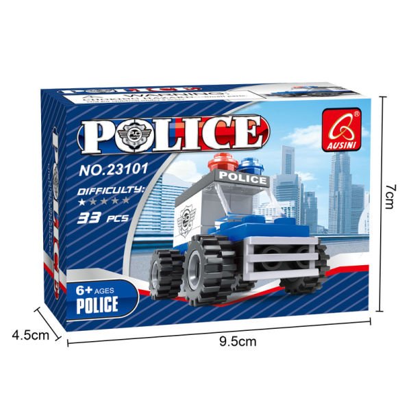 Police Set 33 Parça