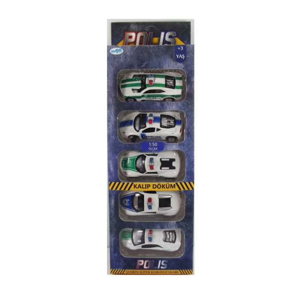 Die Cast Beşli Polis Arabaları