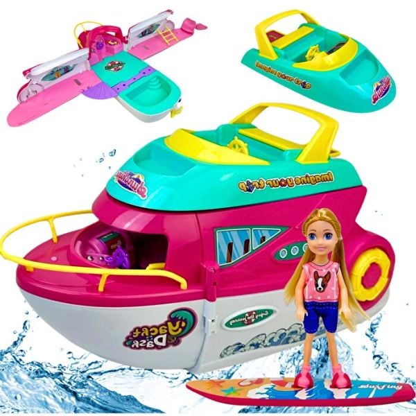 Mini Moda Bebek ve Gezi Teknesi