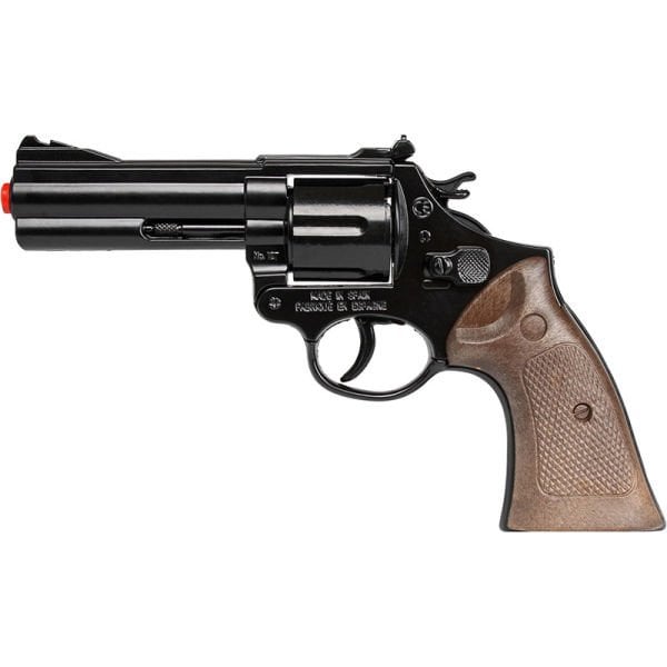 12'li Polis Revolver - Siyah