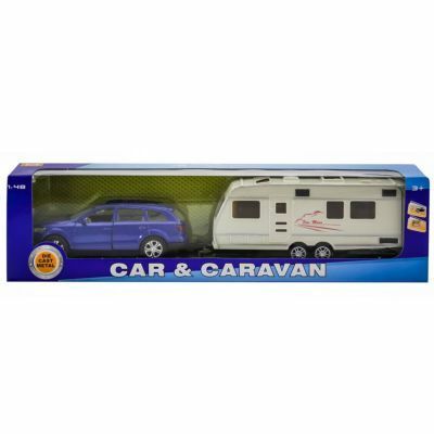 1:48 Ölçekli Die Cast Karavanlı Araç