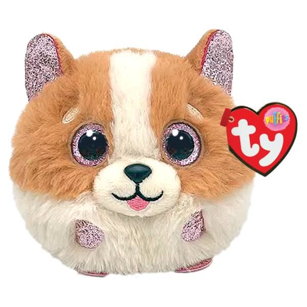 Tanner - Kahverengi Beyaz Köpek 10 cm.