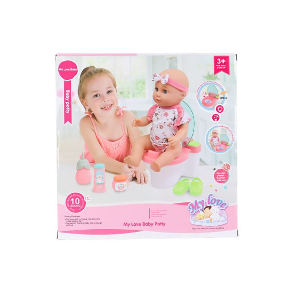 14 cm Baby and Toilet Training Set 2