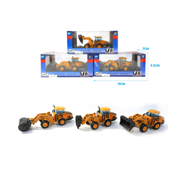 Die Cast Mini İnşaat Aracı Dozer