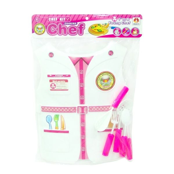 CART COSTUME GIRL COOK SET