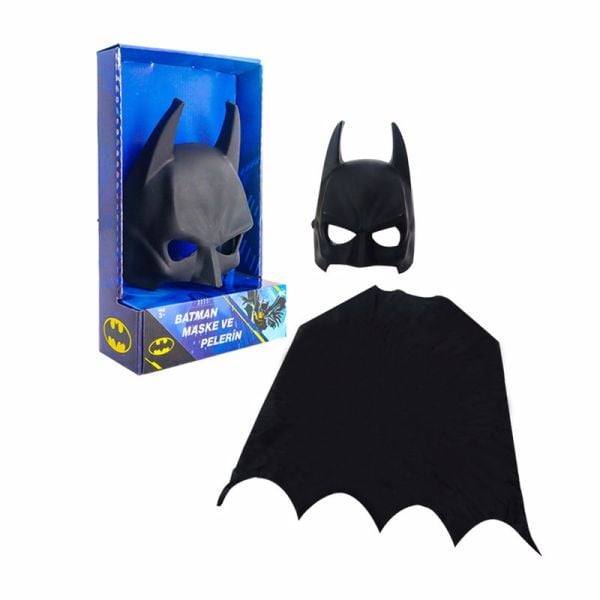 BATMAN MASKE VE PELERİN 2Lİ SET