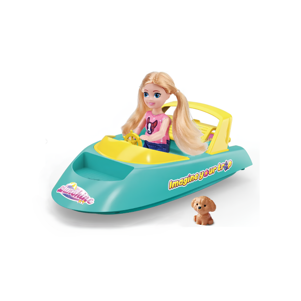 Mini Moda Bebek ve Sürat Teknesi