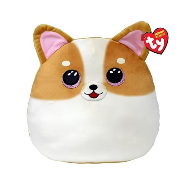 Tanner - Beyaz Kahverengi Squishy 25 cm.