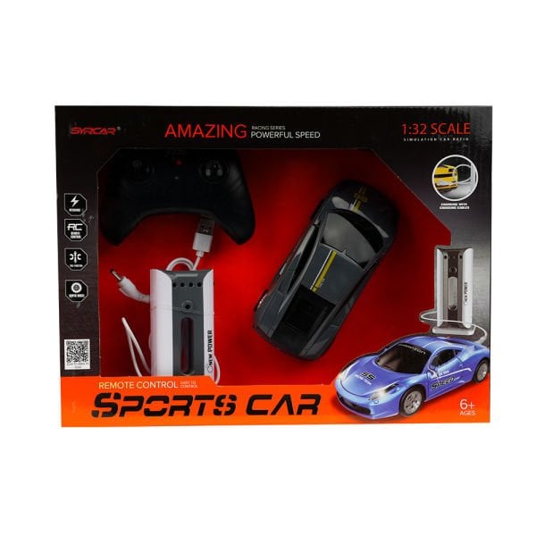 1:24 Uzaktan Kumandalı Sports Car - Siyah & Sarı