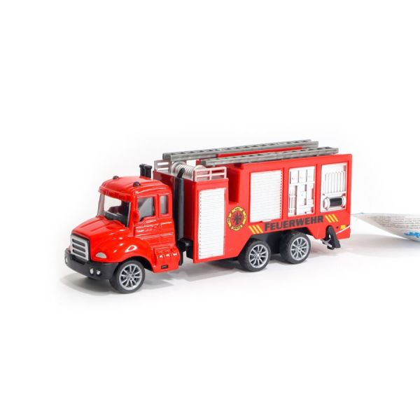 1:64 Ölçekli Die-Cast İtfaiye Asansörlü Kamyon