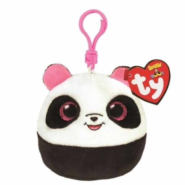 Bamboo - Siyah Beyaz Panda Squishy Anahtarlık