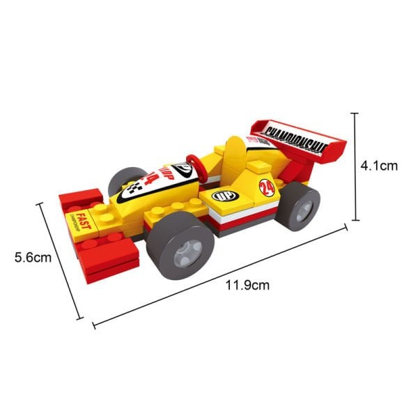 AUSINI RACING SET 64 PIECES