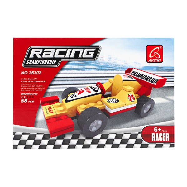 AUSINI RACING SET 64 PIECES
