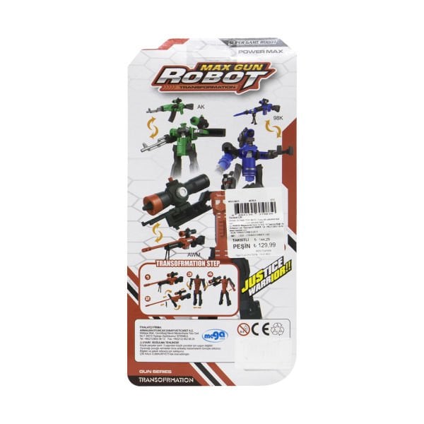 Transform Gun Robot