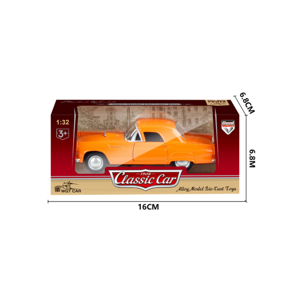 1:32 Die Cast Klasik Araba