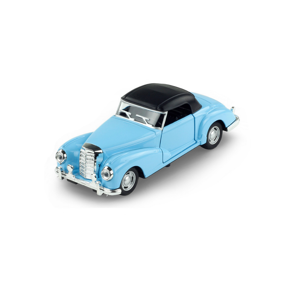 1:32 Die Cast Retro Klasik Lüks Coupe Araba