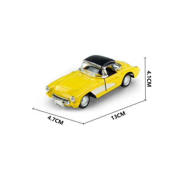 1:32 Die Cast Klasik Roadster Araba