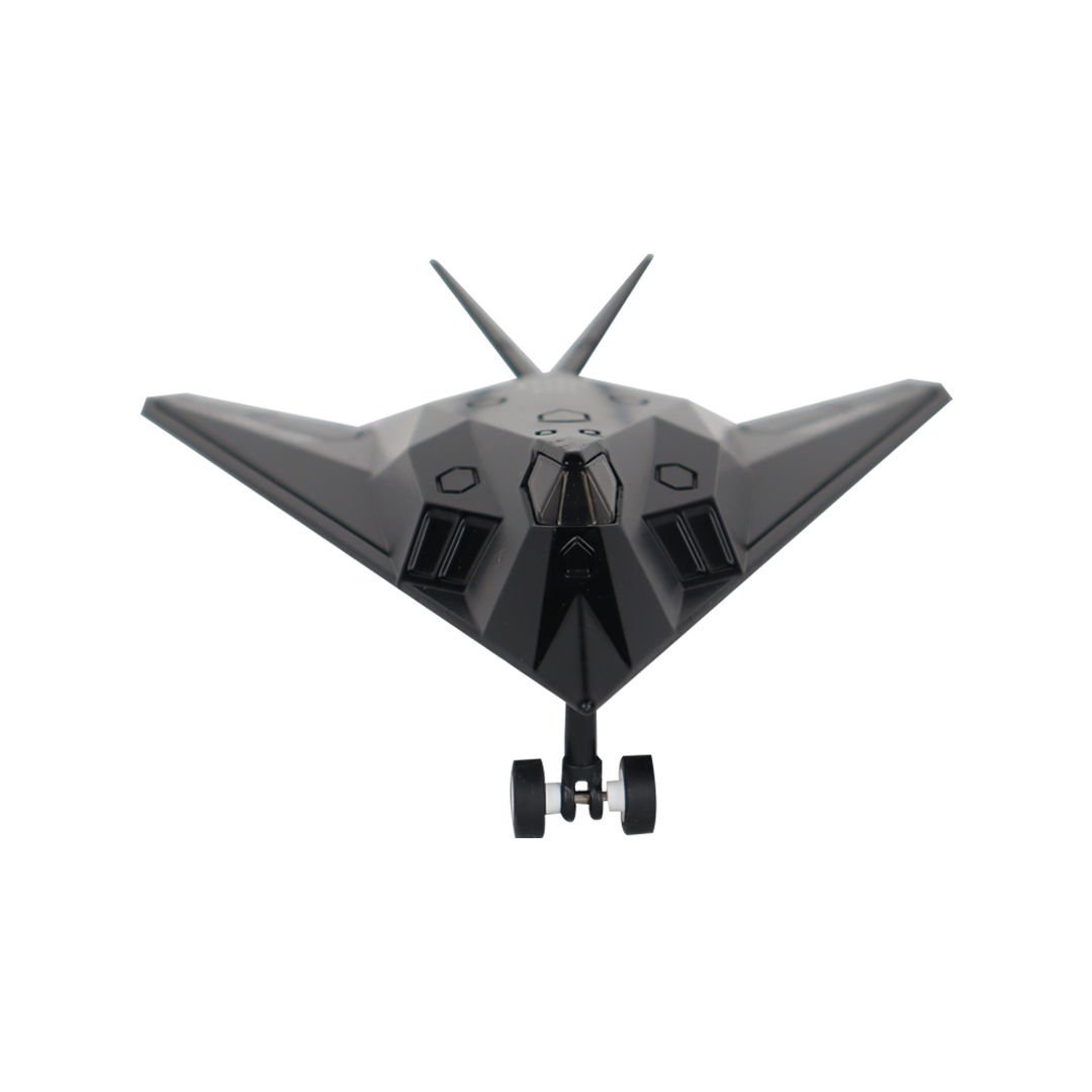 Die Cast Sesli ve Işıklı Çek Bırak F-117 Savaş Uçağı