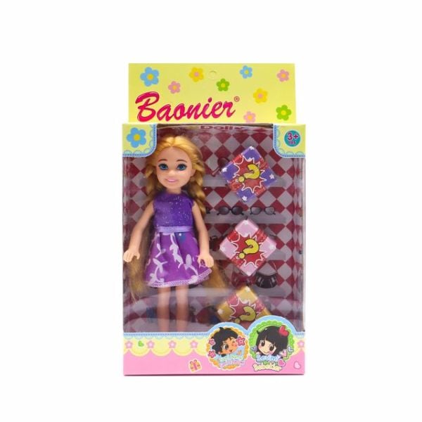Baonier Bebek Sürpriz Paket Mor