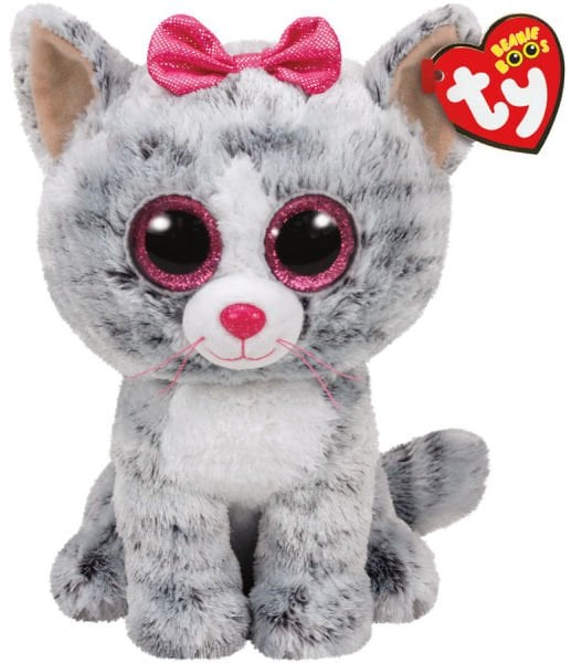 Kiki - Gri Çizgili Kedi 25 cm.