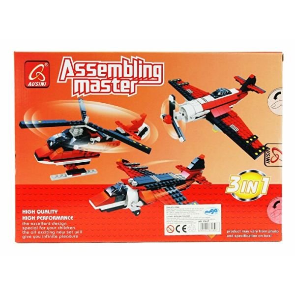AUSINI CITY AIRPLANE SET 265 PIECES