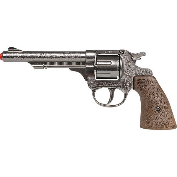 8'li Kovboy Kılıflı Revolver - Büyük