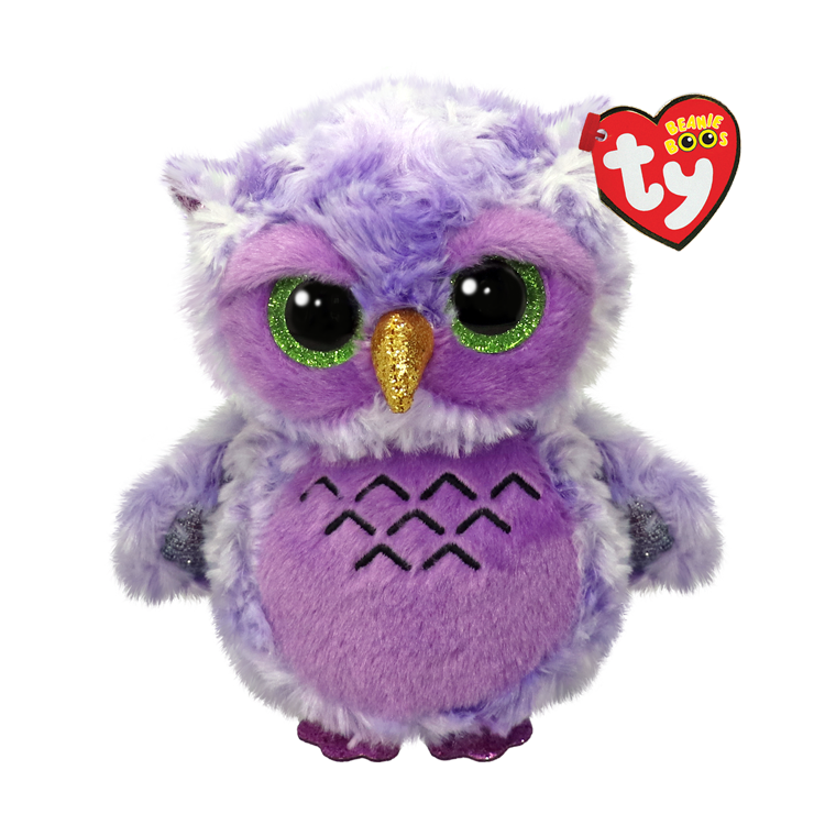 Owlivia - Mor Baykuş 15 cm.