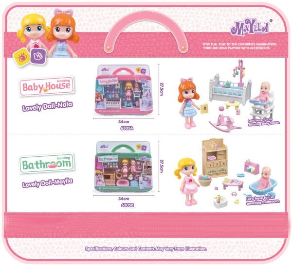 NALA'S BABYSITTER PLAYSET