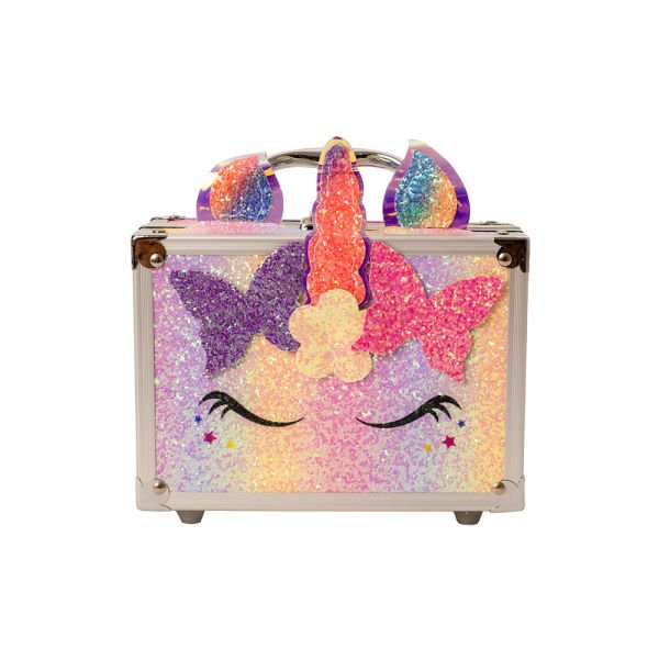 Unicorn Aynalı Peluş Makyaj Çantası